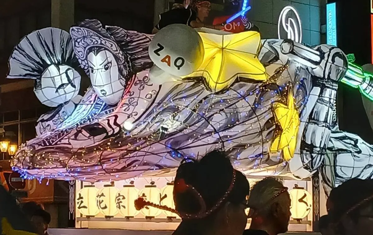 府内戦紙 山車製作
