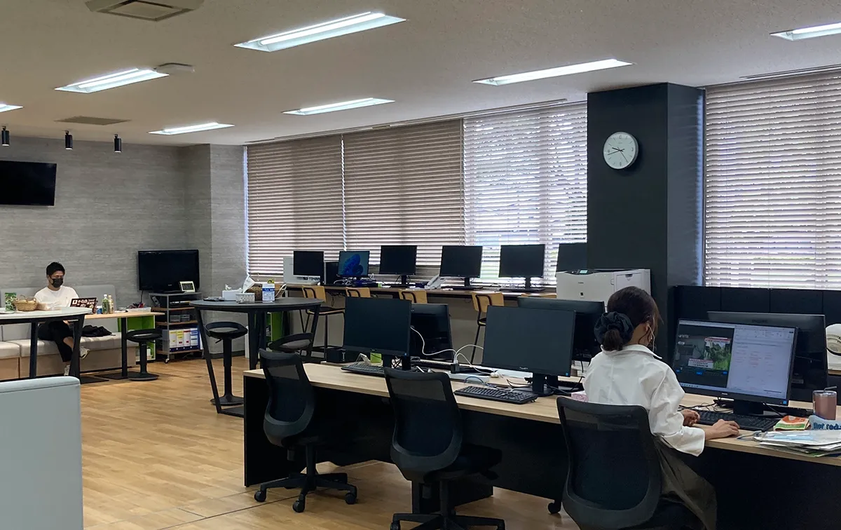 テレビ大分報道制作局フリーアドレス化