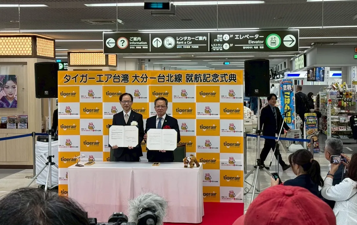 タイガーエア台湾 就航記念式典